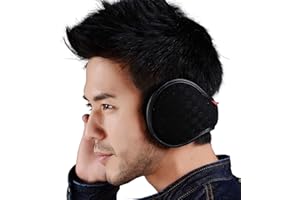 Ear Warmers For Men Women Foldable Fleece Unisex Winter Warm Earmuffs Outdoor Skiing,Biking