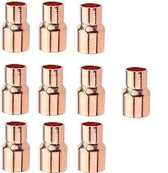 EZ-FLUID Plumbing 1" X 1/2" C X C Copper Reducer