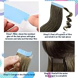 Bansusu Hair Extension Adhesive Tapes 120 Pcs Double Sided 4x0.8cm view 3