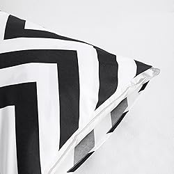 NTBAY Queen Chevron Pillowcases Set of 4, 1800
