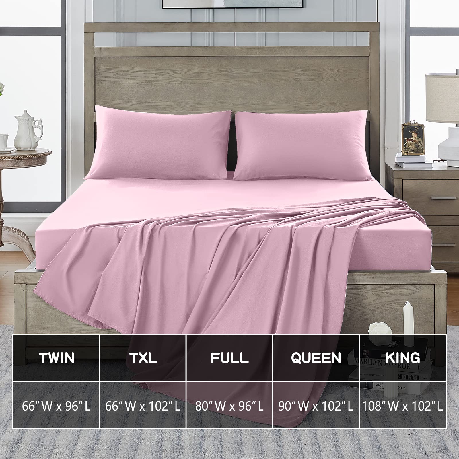 FreshCulture Queen Flat Sheet - Hotel Quality Queen