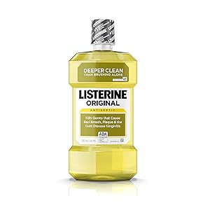 Listerine Antiseptic Mouthwash, Original, 16.9 Ounce