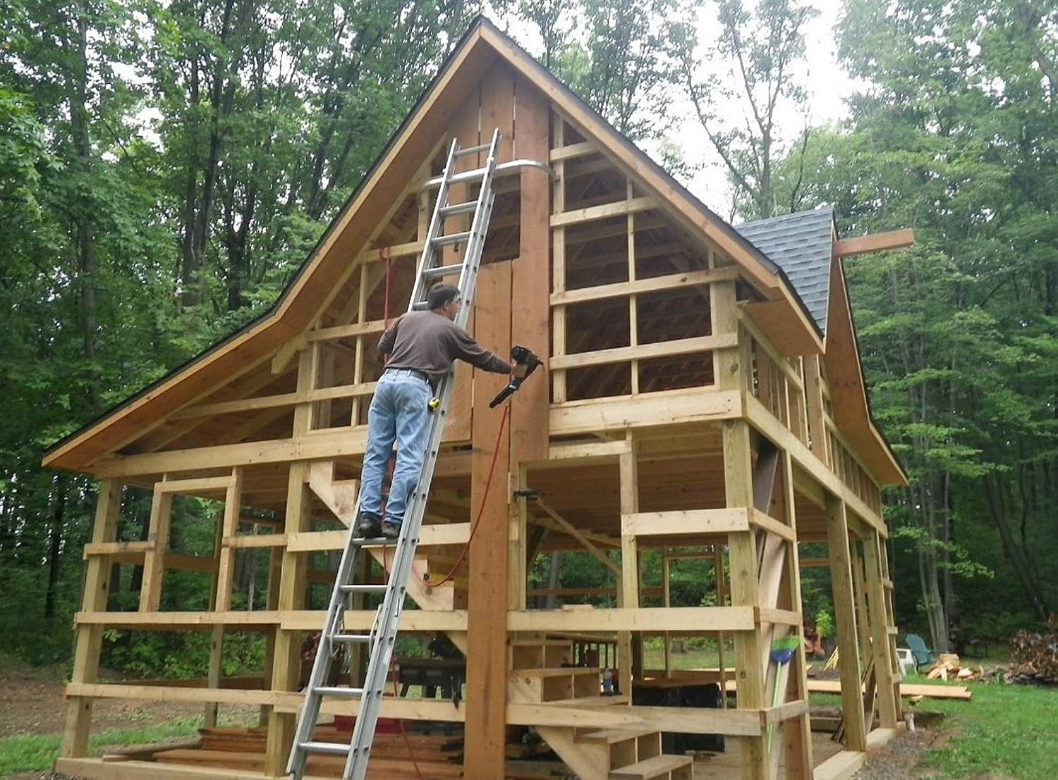 Amazon Com 19 Backyard Barn Plans Complete Pole Barn