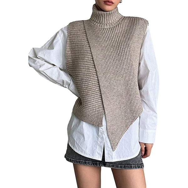 トップス CULLNI Turtleneck Military Knit Vest CULLNI Turtleneck Military Knit Vest