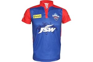 WMX KD Cricket IPL Jersey Supporter Jersey T-Shirt 2023/24 MI, CSK, RCB,KKR,RR,KXIP,SRH,GT,LSG and DC