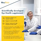MacuPrime Eye Health Supplements Triple Carotenoid Formula 90 Capsules The Eye view 3