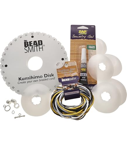 Amazon.com: The Beadsmith Kumihimo Starter Kit – Includes Disk