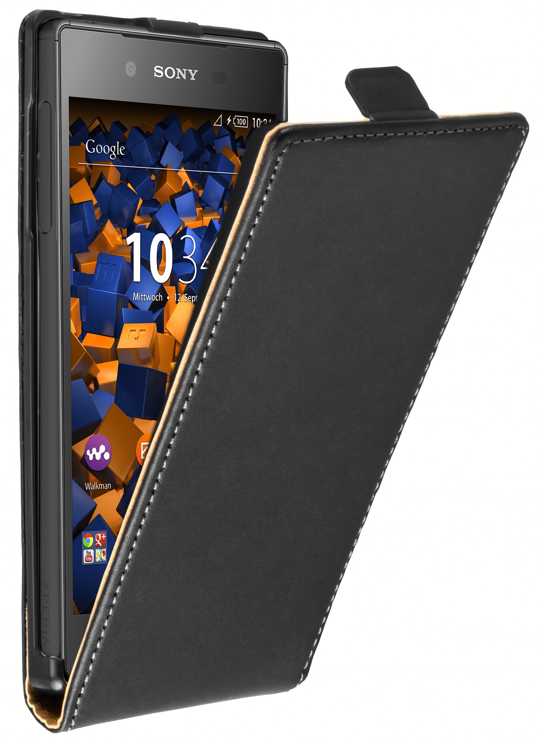 mumbi flip phone case for Sony Xperia Z5 case