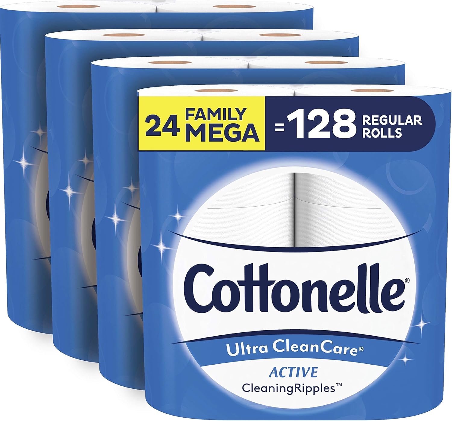 Amazon Cottonelle Ultra CleanCare Soft Toilet Paper with Active