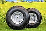 (Set of 2) 20x8.00-8 Lawn & Garden Mower Turf Tires