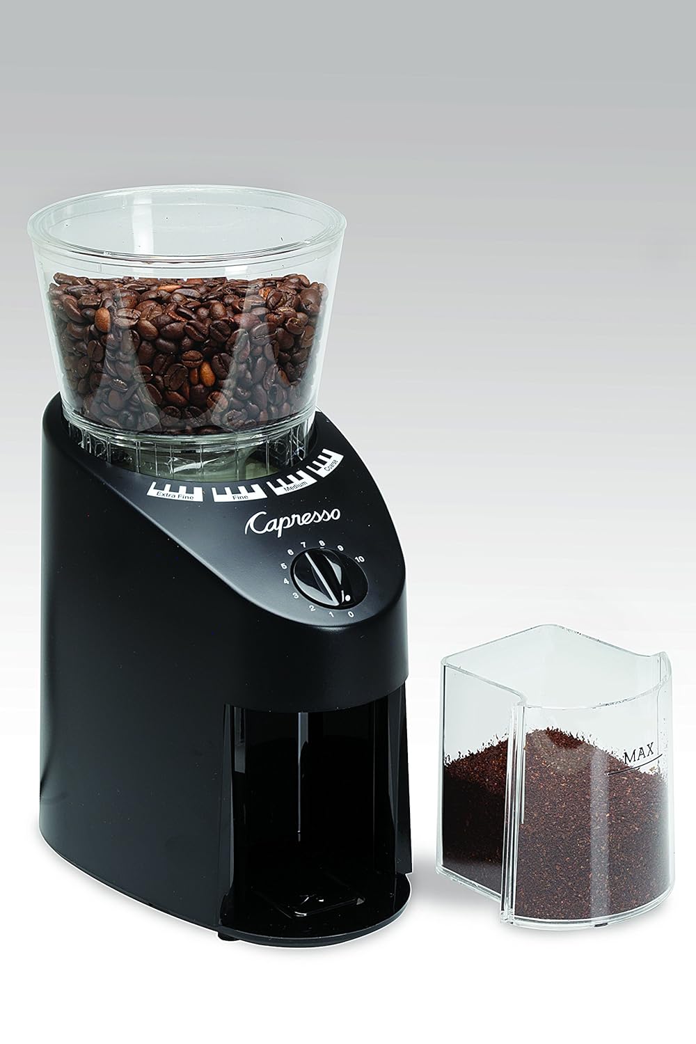 Capresso 560.01 Infinity Conical Burr Grinder, Black 753956402786 | eBay