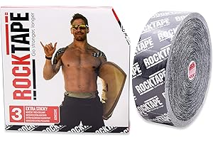 RockTape H2O Black Logo 2" x 16.4' (5cmx5m)