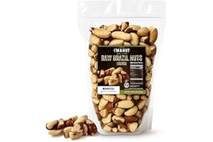 I'M A NUT I’m A Nut Brazil Nuts, Broken, 16oz (1 lb) Distinct | Non GMO Batch Tested Gluten & Peanut Free Vegan Keto Friendly Large, Fresh Resealable bag