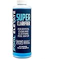 POOL ELEVATE Pool Clarifier Ultimate Clarity Booster - Pool Clarifier for Crystal Clear Water, Fast Acting & Long Lasting, Reduces Cloudiness & Enhances Filter Performance, Safe for All Pools, 32 oz
