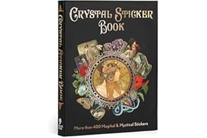 Crystal Sticker Book: More than 400 Magickal & Mystical Stickers (Mystical Sticker Book)