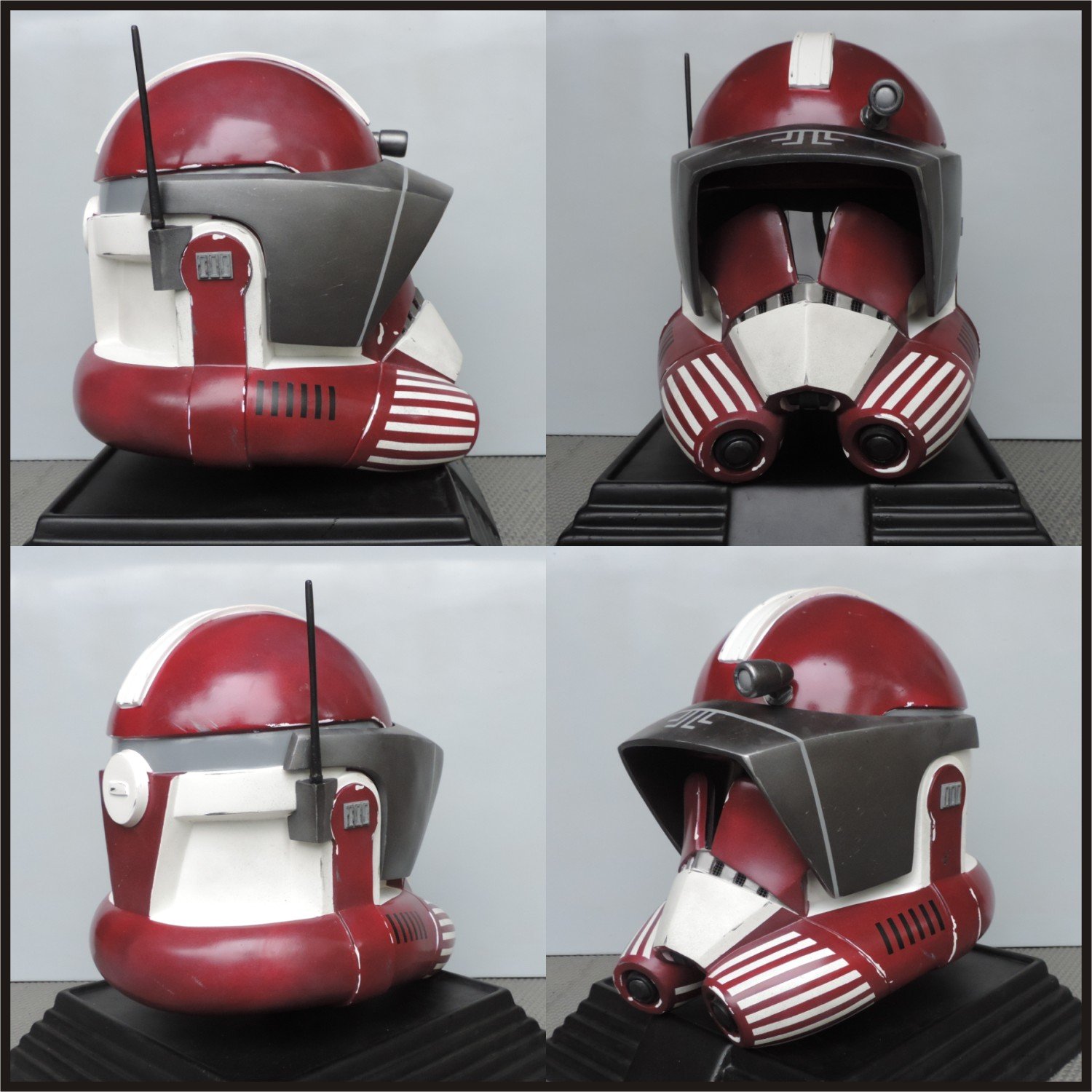 Amazoncom Clone Trooper Commander Fox Star Wars Life Size Helmet