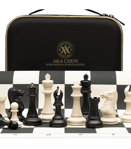 Jeu d'échecs magnétique pliable en bois - COLAXI - 34 pièces - Blanc Jeu d'échecs magnétique pliable en bois - COLAXI - 34 pièces - Blanc