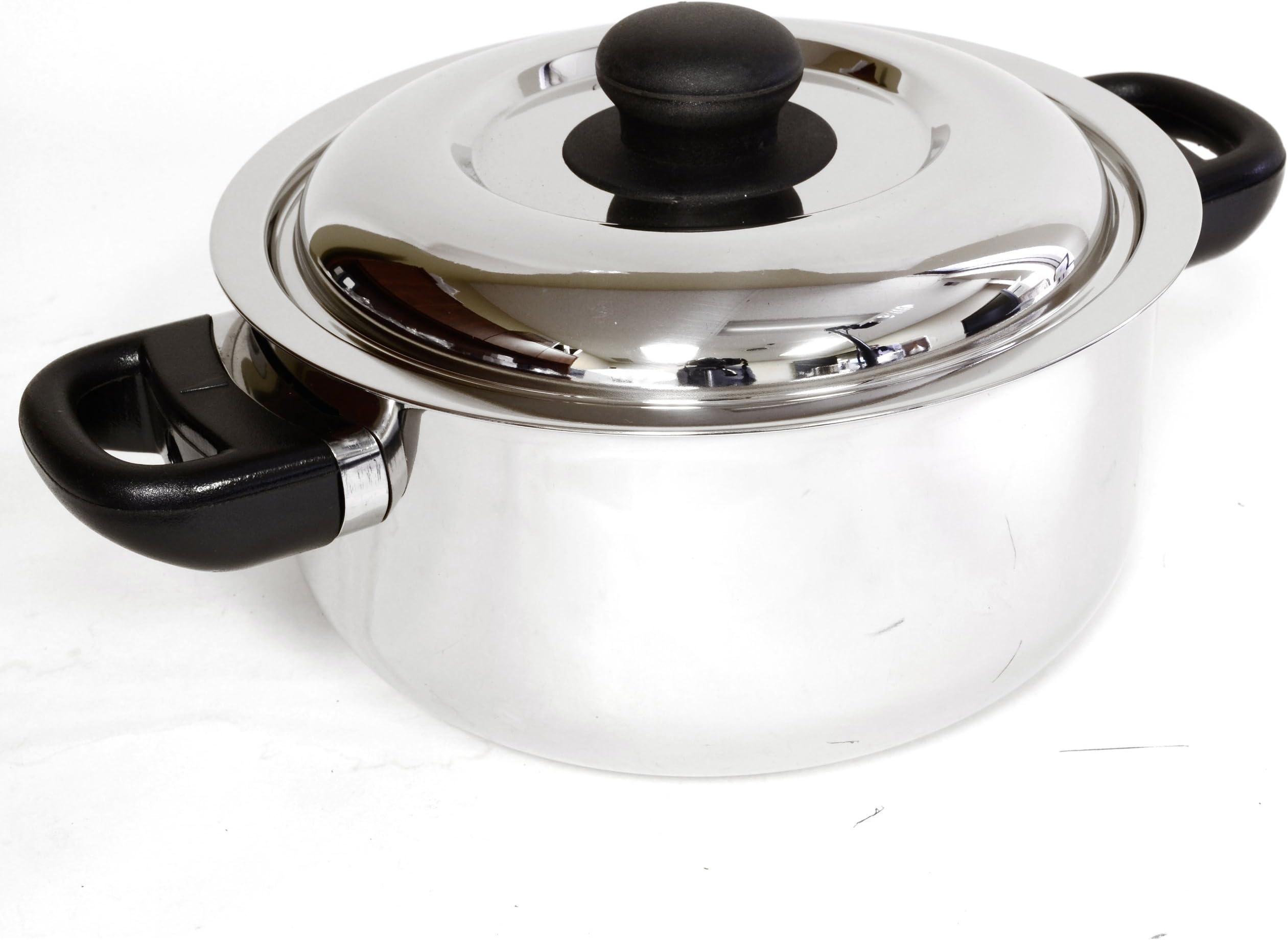 MATBAH Stainless Steel Hot Pot Insulated Food Warmer, 2.5-Liter/2.6-Quart