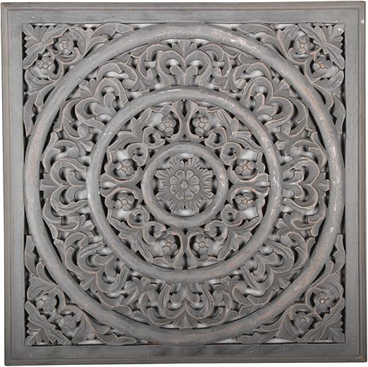 Casa Moro Md1015 Cuadro De Pared Oriental Con Diseno De Mandala
