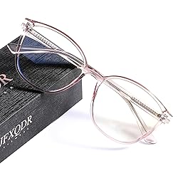 JFXQDR Women's Blue Light Blocking Glasses, TR90