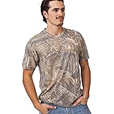 Realtree Faded Camo Jersey Knit Tri-Blend Ultra Soft Crew Neck Shirt - Limited Edition