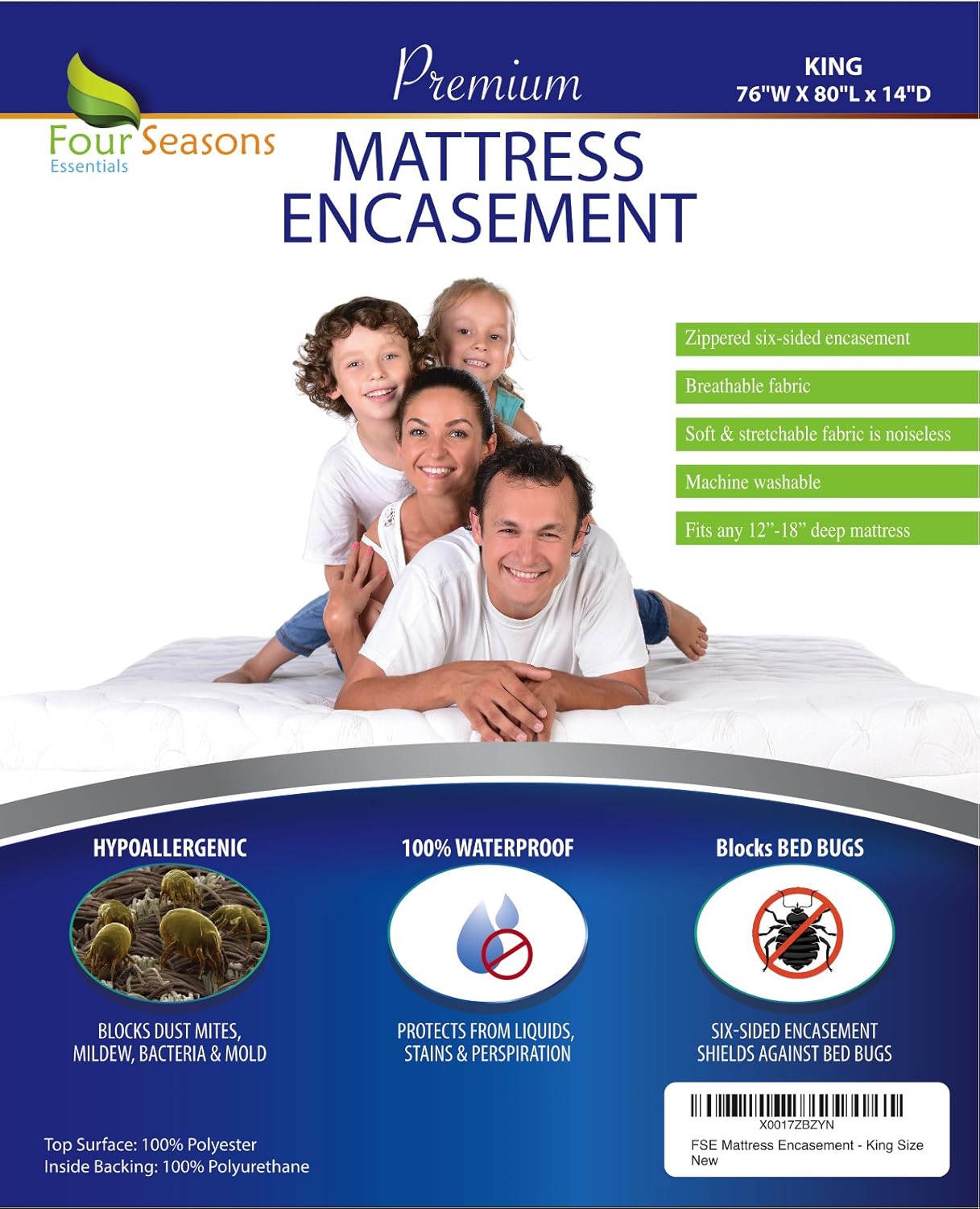 Best Mattress Topper Cover With Zipper King