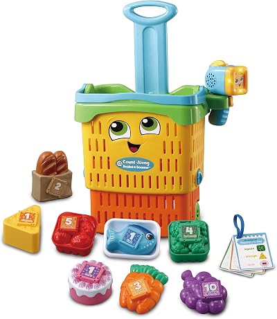 LeapFrog Count-Along Basket & Scanner Roleplay Toy