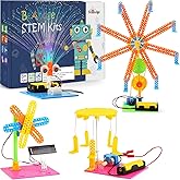 BeAndge STEM Kits, Kids Arts and Crafts for Girls 8-12 8-10, stem Toys for Ages 8-13, Engineering Science Kits for Kids, STEAM Gifts for 6 7 8 9 10 12 Year Old Girls, Electronic Building Boys 6-8