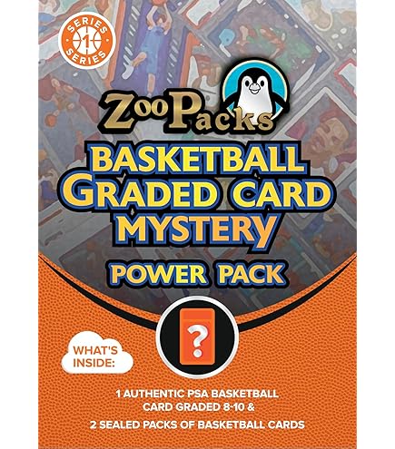 Amazon.com: PSA Basketball Graded Card Mystery Power Pack | 1 PSA Graded  Basketball Card & 1 Pack of Cards | Grade 8+ Guaranteed