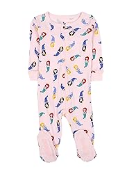 Leveret Kids Baby Boys Girls Footed Cotton Pajama
