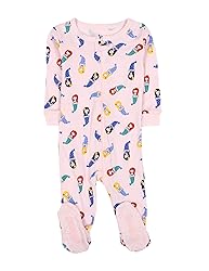 Leveret Kids Baby Boys Girls Footed Cotton Pajama