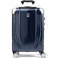 Travelpro Pathways 3 Hardside Expandable Luggage, 8 Spinner Wheels, Lightweight Hard Shell Suitcase, Carry On 21 Inch, Royal