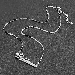 Custom Silver Name Necklace Personalized for