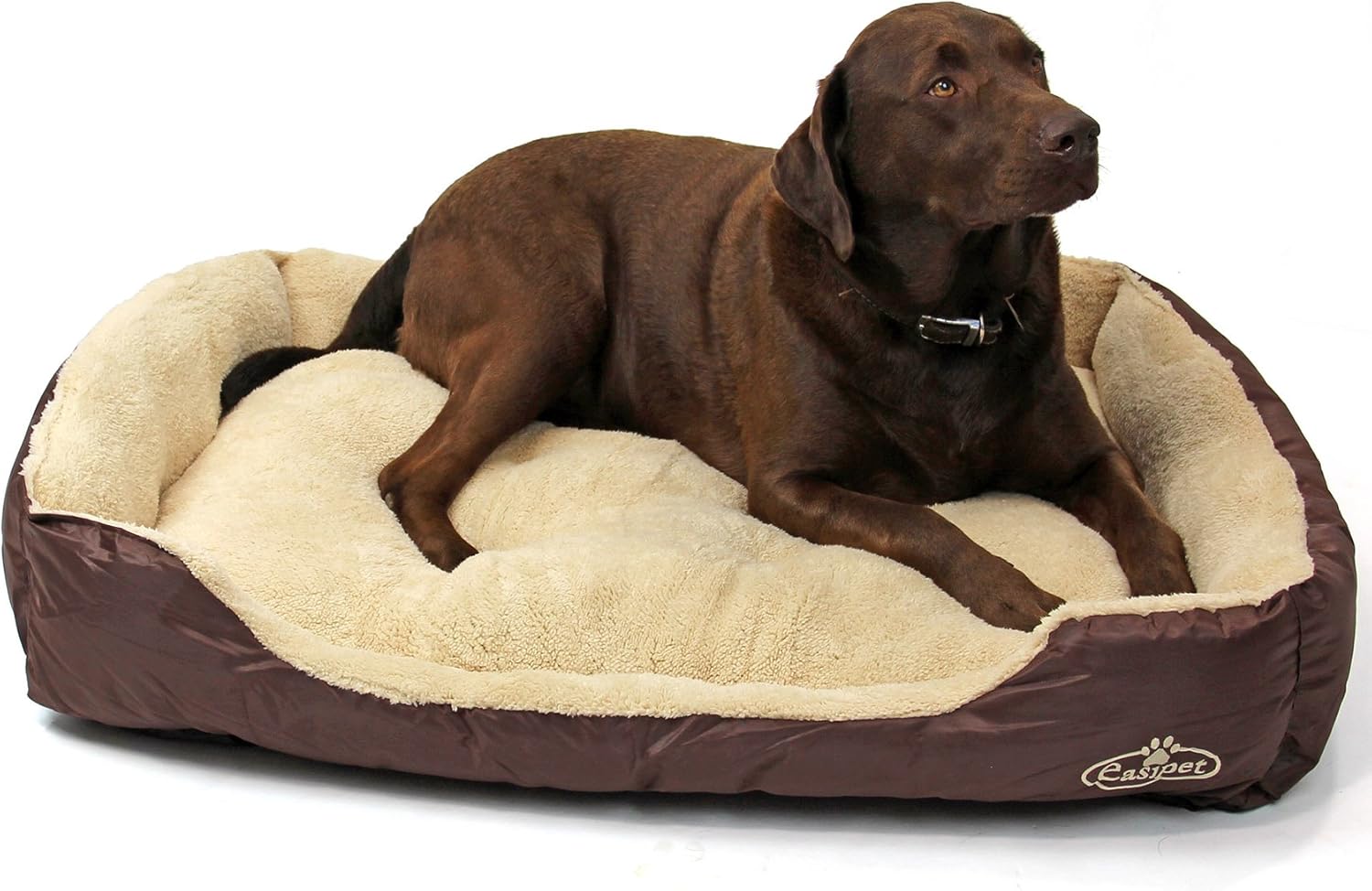 Easipet Dog Bed Tan/Brown Faux Fur (XXLarge) Amazon.co.uk Pet Supplies