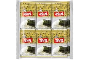 KC KWANGCHEONKIM Kim Nori Gold Kim Roasted Seasoned Seaweed Snacks 4g ( 0.14 oz ) - 12 Packs Kim Nori Snack