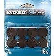 Brown Heavy-Duty Self-Adhesive 1 in. Felt Pads (16-Pack)