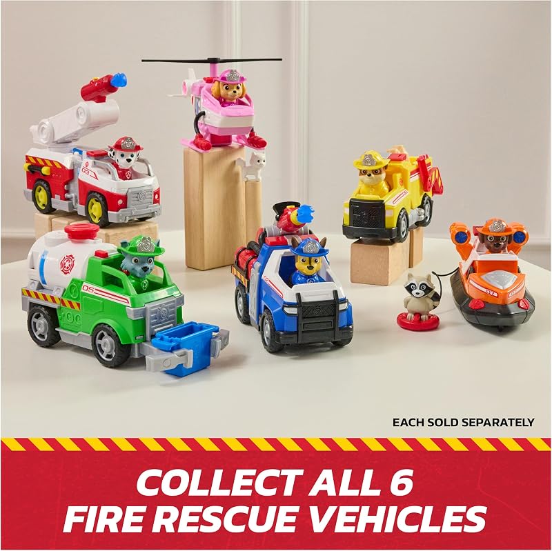 - Pat Patrouille Mission Pompiers - Véhicule Figurine Zuma