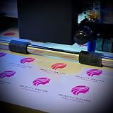 Paradise Print Round Customised Labels 37mm Matt Gloss Kraft Polyester view 5