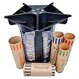 CO5IN1 Coin Sorter Tube Coin Counter with Coin