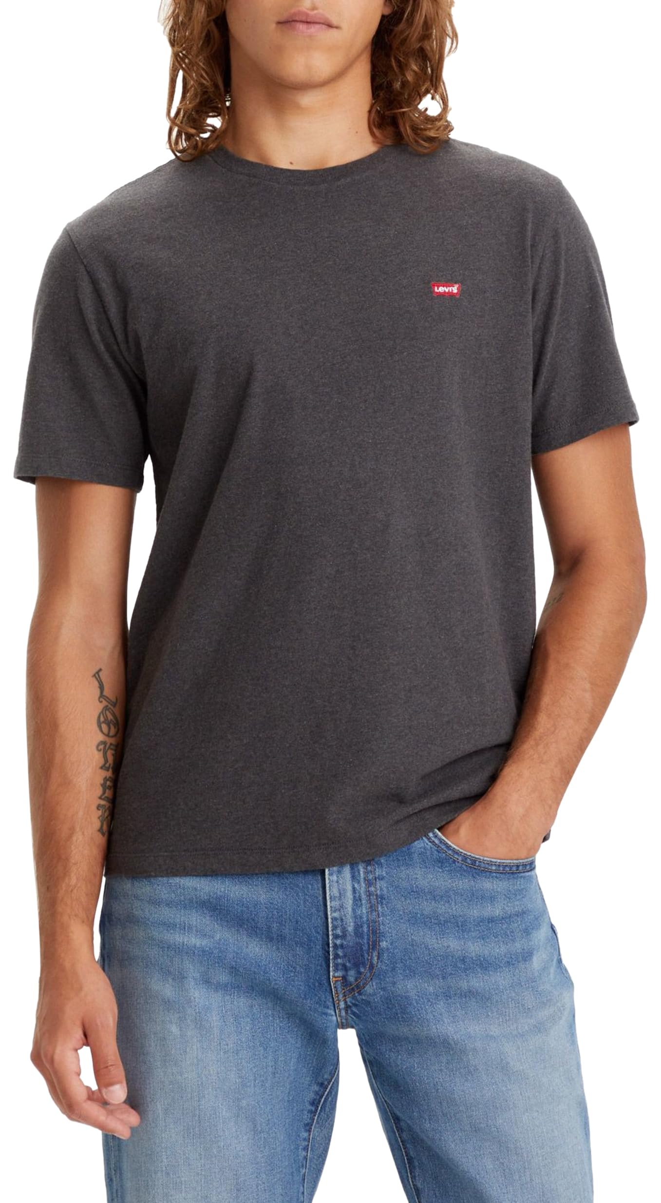 Levi's Men's Ss Original Housemark Tee T-Shirt, Core Chesthit Logo