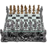 Renaissance Knight Chess Recreational Classic Strategy Game Set