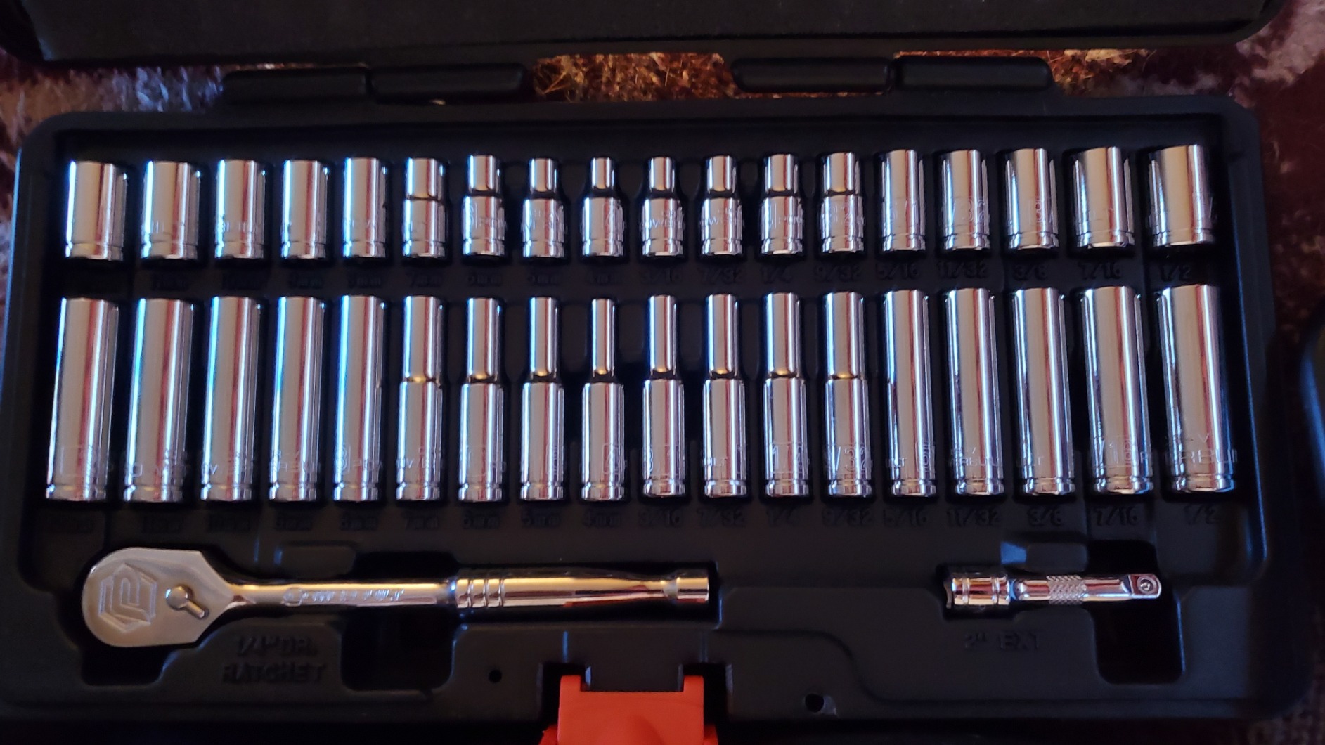 38 Piece 1/4 In. Drive Mechanics Tool Set - Foto 7