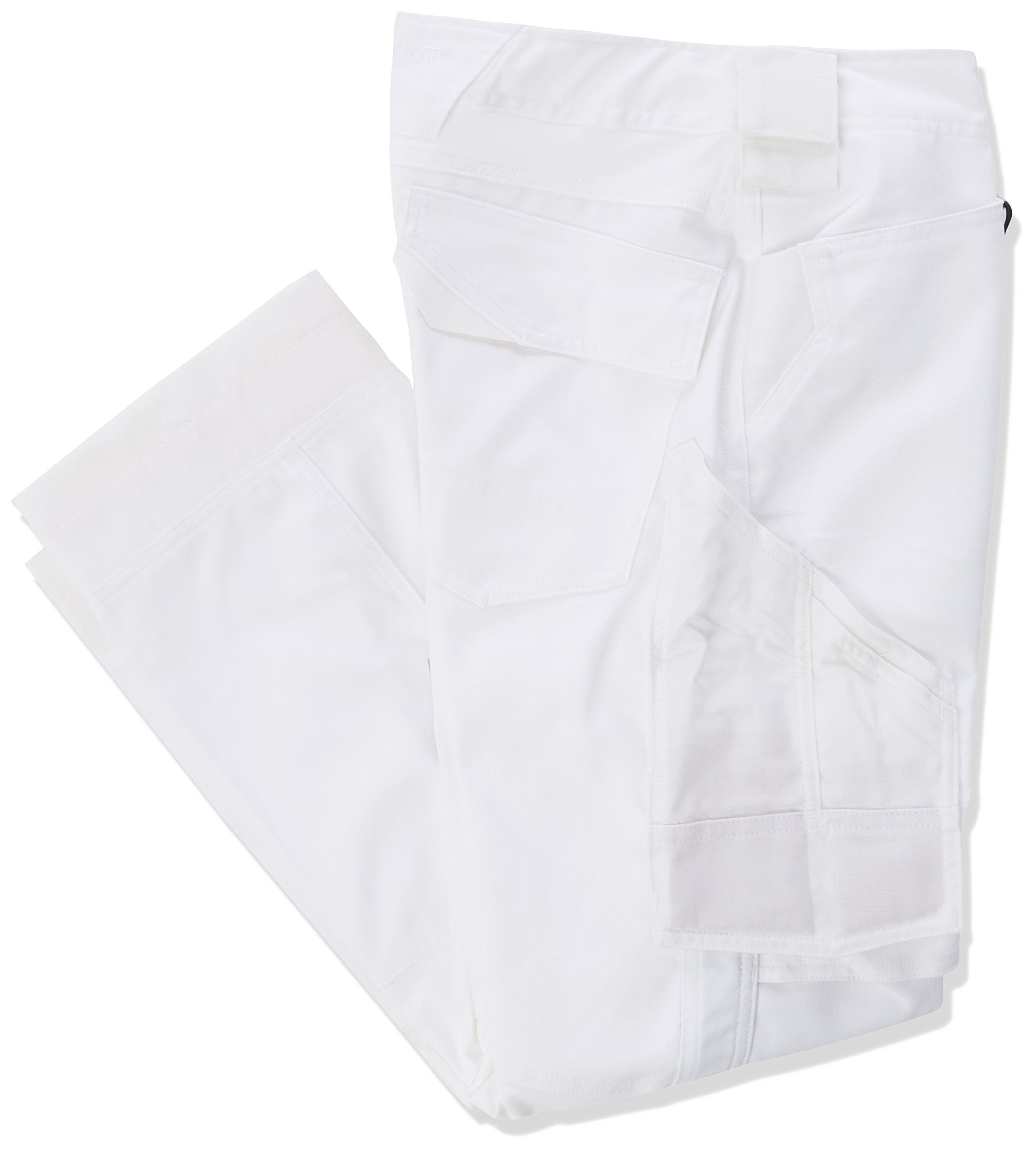 Mascot 15079-010-06 Adra Hardwear Cordura Stretch Zones High Durability Trouser with Kneepad Pockets, Size 76C46, White