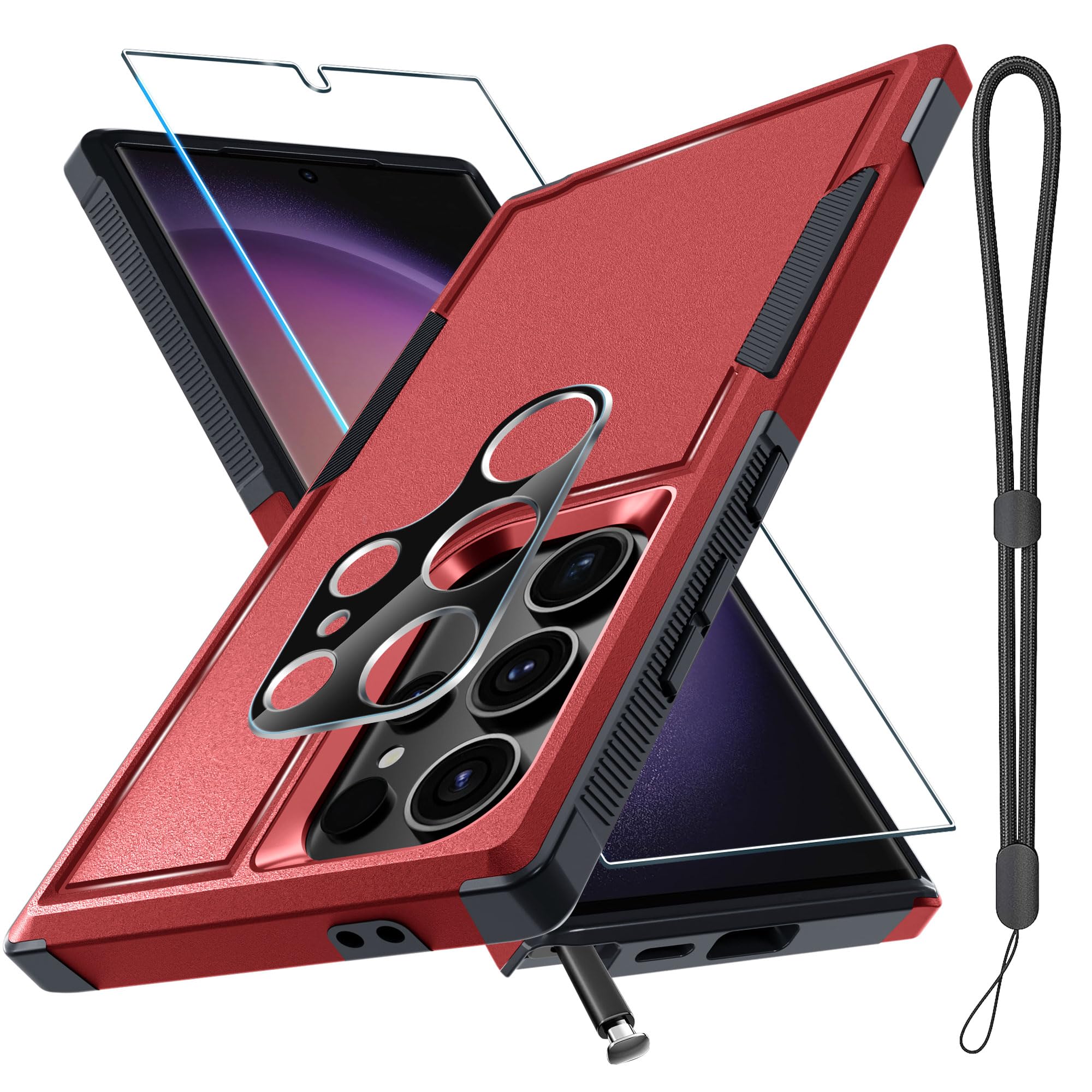 for Samsung Galaxy S24 Ultra Case, Full Body Heavy