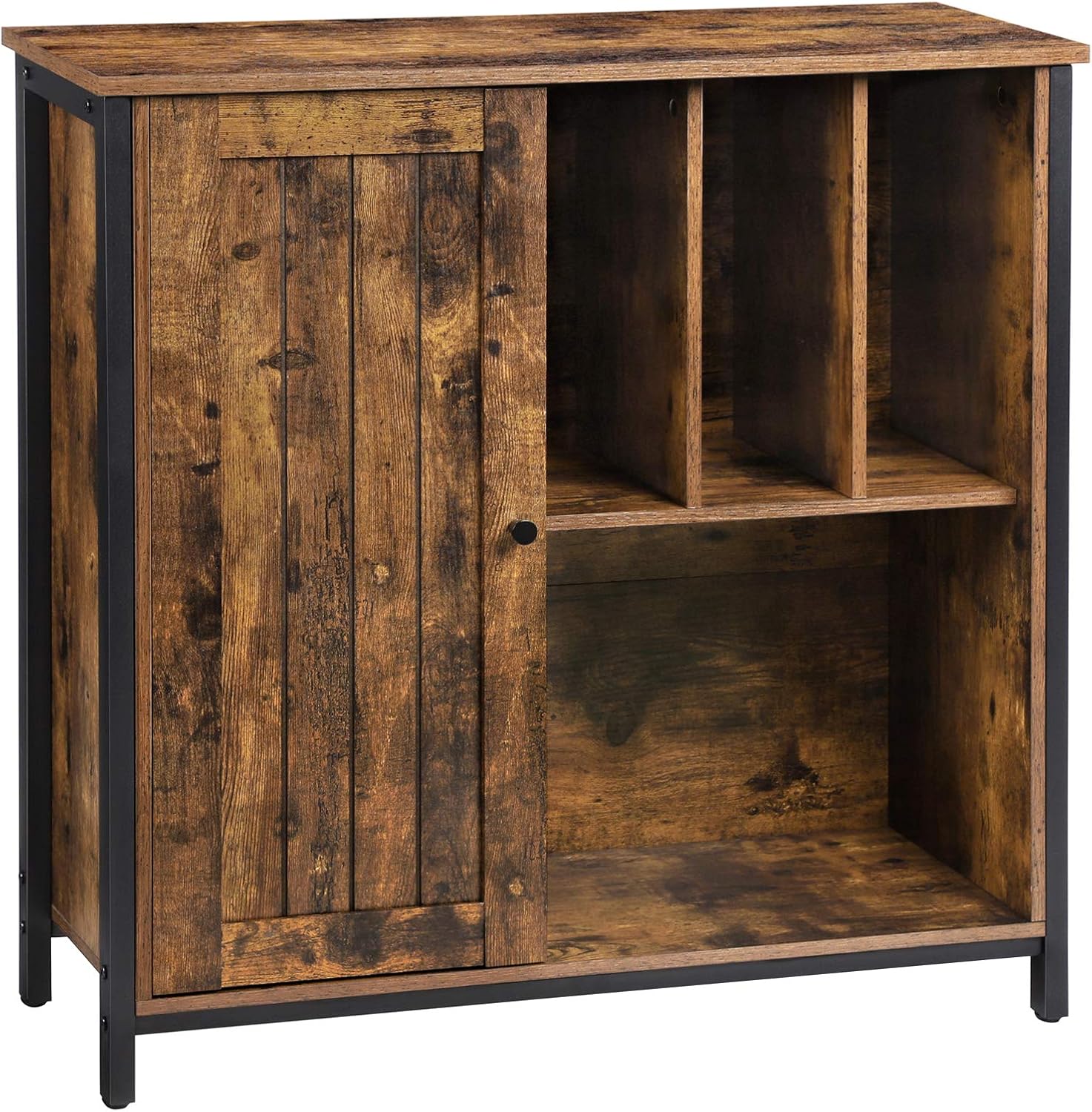 VASAGLE Armario de Almacenamiento, Archivador con Compartimentos de