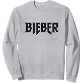 Justin Bieber Black Bieber Logo Sweatshirt