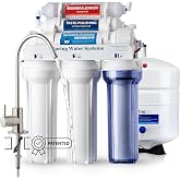 iSpring RCC7AK-BN NSF Certified, 75 GPD, Alkaline 6-Stage Reverse Osmosis System, pH+ Remineralization RO Water Filter System Under Sink Patented Top-Mounted Faucet Design for Easy Installation