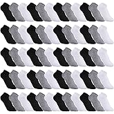 Tarpop 200 Pairs Low Cut Ankle Socks Bulk for Women Men Thin Breathable Casual Socks Pack for Unisex Homeless Charity Event
