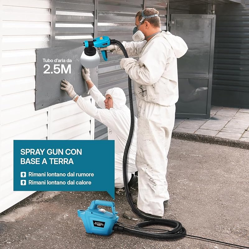 Pistola a Spruzzo per Verniciare 800W, Blu