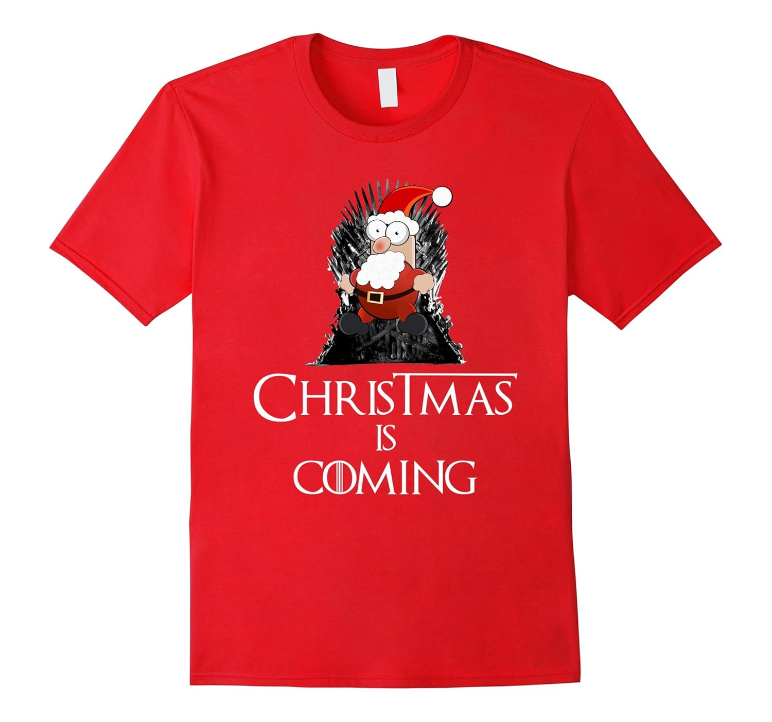 Funny Christmas Shirt Santa Of Thrones - Christmas Is Coming-ANZ